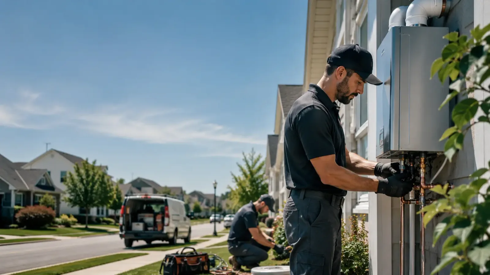 Tankless Water Heater Installation in Saunderstown, RI